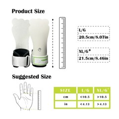 Crazy Fox Grip Sapo Frog Gymnastics Grips Palm Protection Foam Pullup Bar NEW