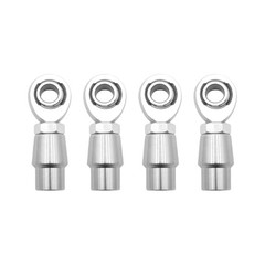 2Pcs 5/8 inch Heim Joints Rod End Kit, .625″ Chromoly Heim Joints Panhard Rod