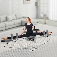 330LBS Pro Leg Stretcher Heavy Duty Leg Stretching Training Machine for Home/Gym