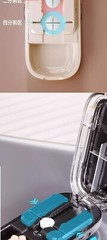 Portable Pill Cutter – 2/4 Split Large Capacity Adjustable Easy Clean Baby-Safe