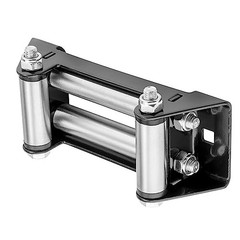 (152MM) Winch Roller Fairlead Cable Guide fit 4000-5500 LBS UTV Winches 6″