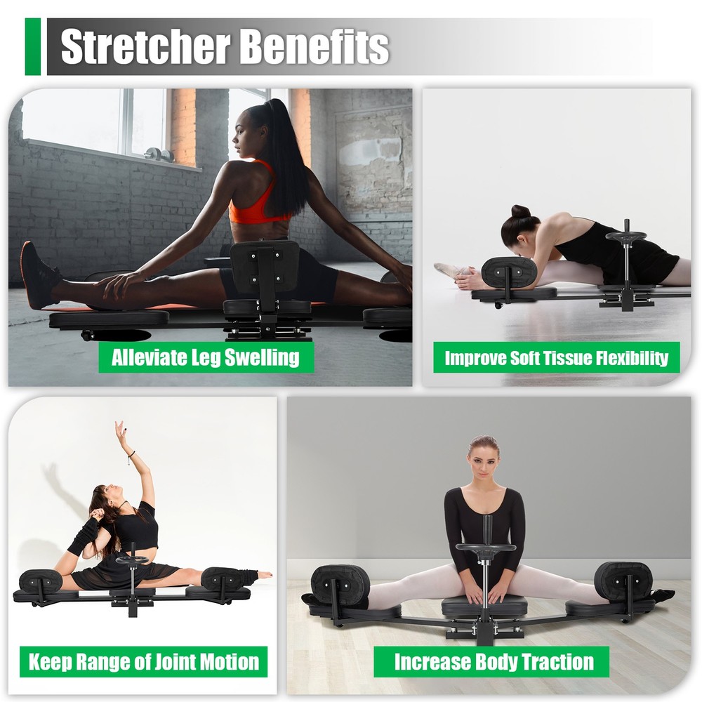 Leg Stretcher Fitness Stretching Machine Leg Training Arts Martial Equipment Gym