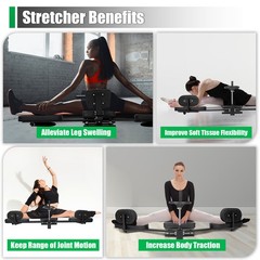 Leg Stretcher Fitness Stretching Machine Leg Training Arts Martial Equipment Gym