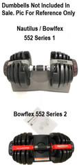 Bowflex SelectTech 552 Series 1 Dumbbell Replacement Part Metal Rod Shaft Bar