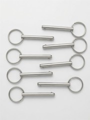 Total Gym XLS / FIT Accessory Pin Set of 8 Stainless Steel Quick Release Pins