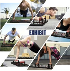 Push Up King Multifunctional 30 In 1 Portable Home Gym Board With Smart Counting