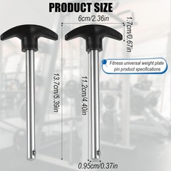 Chrome Weight Stack Pin Set – Perfect Gym Accessories for Fitness Lovers