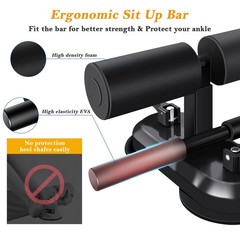 Tarfepa Sit Up Assistant Device Bar For Floor Portable Sit Up Exercise