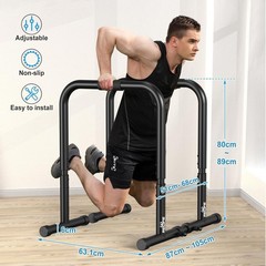 DipStation Exercise, Parallel Bar, Heavy Duty, Dip Stand, Gym,…