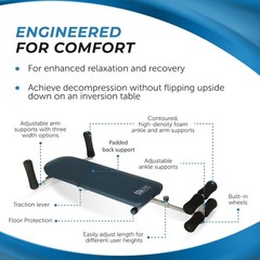 Stamina InLine Back Stretch Bench Upper and Lower Back Stretcher – No Inversi…