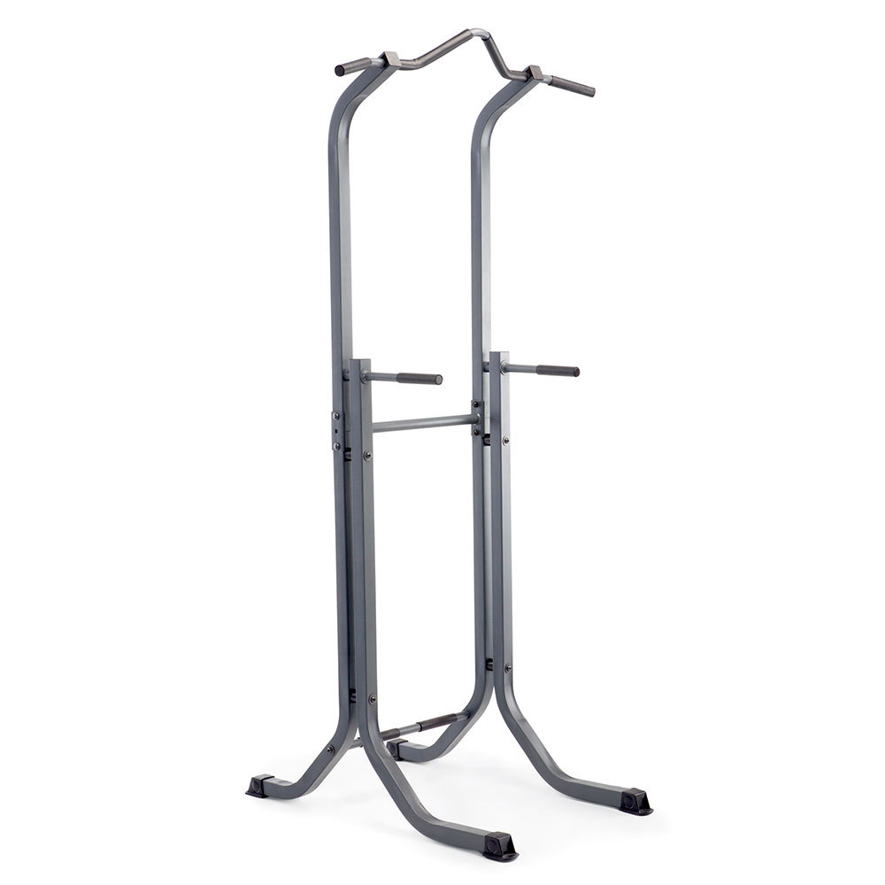 Marcy Power Tower Home Gym Pull Up Push Up Dip Station for Strength TC-5580