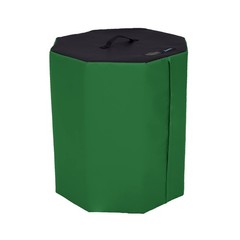 Z Athletic Octagon Mat for Gymnastics Green and Black