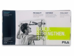 Fila Home Gym Kit Workout Pull-up Pull Up Bar Pullup Ab Wheel Push Up Handles