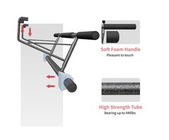 Pull Up Bar Doorway – No Screws Fitness Chin-Up Frame for Home … Fast USA SHIP