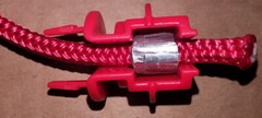 TWO USED BOWFLEX HVT Cable Ground Inserts Holder Attachments