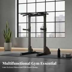 Adjustable Power Cage Multifunction Barbell Rack Pull Up Bar Power Rack Squat