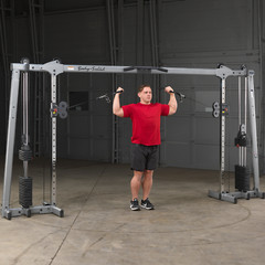 Body Solid Deluxe Cable Crossover GDCC250 Selectorized Home Gym Exercise Station