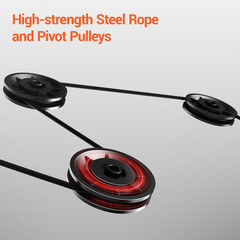 Home Gym System with 160LB Weight Stack, Multifunctional All-In-One Workout Stat