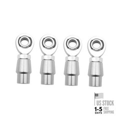 2Pcs 5/8 inch Heim Joints Rod End Kit, .625″ Chromoly Heim Joints Panhard Rod