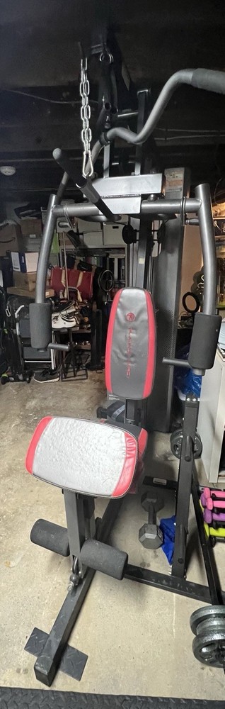Multifunctional Home Gym System Full Body Workout Station Weight Workout Indoor