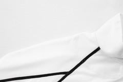 Hockey Shirt with Neck Guard for Mens and Boys White