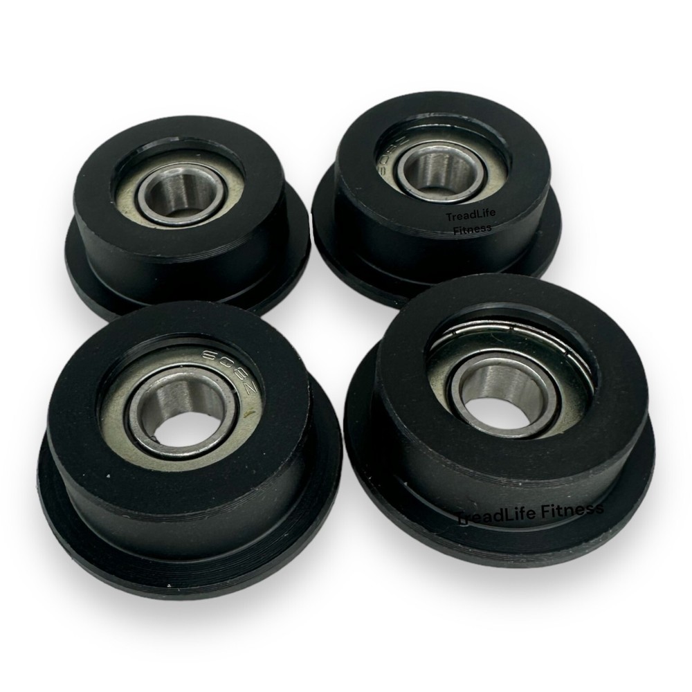 4 PACK Trolley Seat Rail Wheel Bowflex Power Pro, XTL, Motivator 1, Ultimate 1