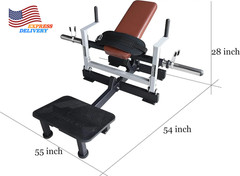 Glute Bridge Plate-Loaded Hip Thrust Machine Strength Training Equipment