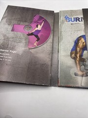 Gwee Gym Burnout Exercise Workout DVD w/ Bonus Yoga And Healthy Eating Guide