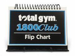Total Gym 1800 Flip Chart + Tower Holder
