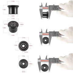 For Bowflex Rolling Seat Trolley Wheels Blaze Classic Elite Motivator 2 PR1000
