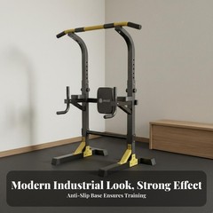 Standing Pull-up Bar Stable Design Standing Pull up Bar Heavy-Duty Steel Frame