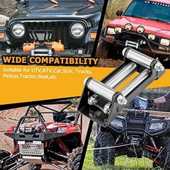 (152MM) Winch Roller Fairlead Cable Guide fit 4000-5500 LBS UTV Winches 6″