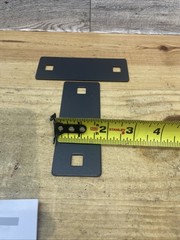 2 Pcs Marcy Home Gym OEM Rectangular Bracket Part #20 MWN988, Or MWM989