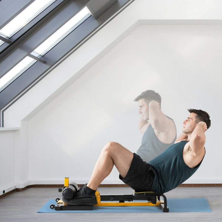 8-in-1 Home Gym Squat Station – All-in-One Core, Leg & Upper-Body Workout