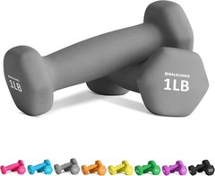 Versatile Hexagonal Dumbbell Set (2 pcs x 1 lb): Strength Training for All Ages