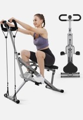 SportsRoyal Family squat, rodeo core workout machine, 330 LBS foldable