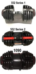 Bowflex Select Tech 1090 Dumbbell Replacement Part Rod Shaft Bar Weight Holder