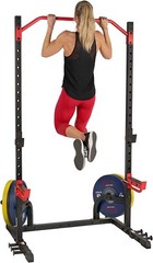 Complete Strength Training Set: Durable Power Rack, Pull-Up Bar & Safety Arms
