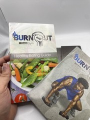 Gwee Gym Burnout Exercise Workout DVD w/ Bonus Yoga And Healthy Eating Guide