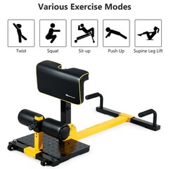 8-in-1 Home Gym Squat Station – All-in-One Core, Leg & Upper-Body Workout