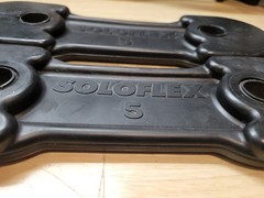 Soloflex 2x 5 Lb Weight Bands Pair