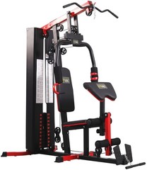 LX750 Multifunctional Full Home Gym System Workout Station with 122.5 Lbs Weight