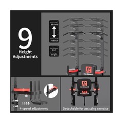 K KiNGKANG Power Tower Dip Station, Multi-Function Assistive Trainer Pull Up …