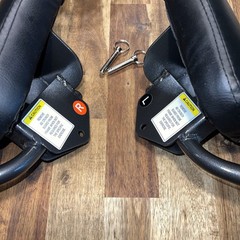 *NICE PREOWNED* TOTAL GYM AB CRUNCH w/ PINS ~ FITS MOST, SEE PICS ~ FAST SHIP