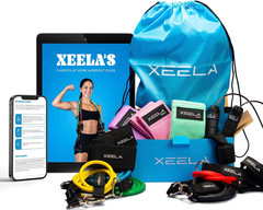Xeela Full Body at Home Workout Equipment with 3-Month Digital Guide Included, Q