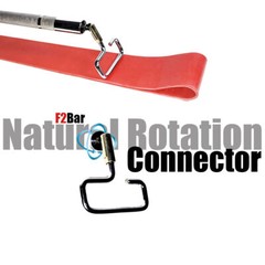 F2 Bar – 2 Resistance Band Bars All In One (Bars only. No connector accessories)