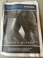 Total Gym Power Platinum Owners Manual