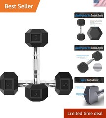 Essential 5 LB Dumbbell Set for Seniors & Youth – Effective Fitness Training