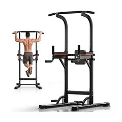 ZENOVA Pull Up Bar, Multi-Function Pull Up Dip Bar Station, Home Gym Workout …