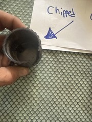 DAMAGED Total Gym Elite Rubber End Caps Black (2 Have Screws To Secure Them)